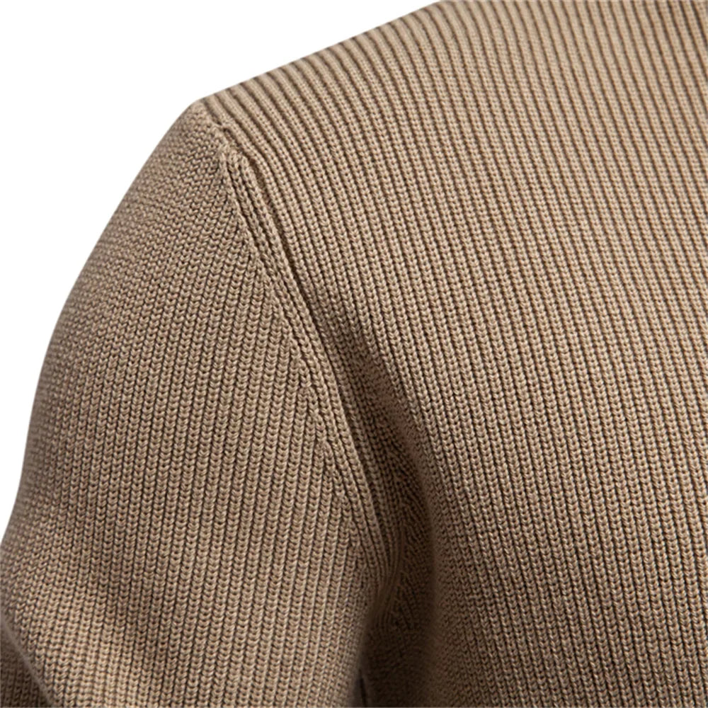 Damien™ | Pull Col Haut Élégant