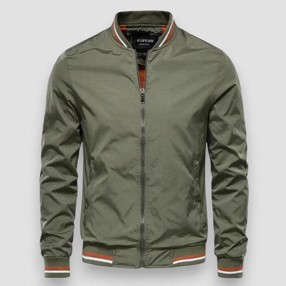 Pascal™ | Veste Bomber Élégante à Rayures