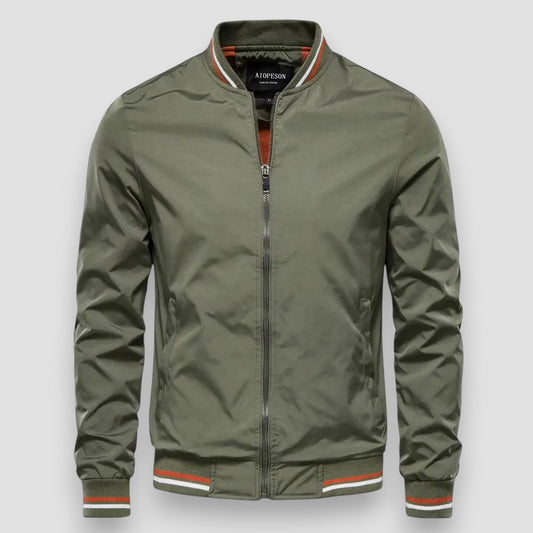 Pascal™ | Veste Bomber Élégante à Rayures