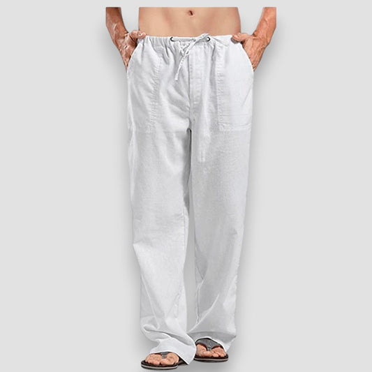 Bordeaux™ | Pantalon d’été en coton et lin