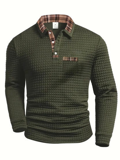 Denis™ | Polo à Motif à Carreaux