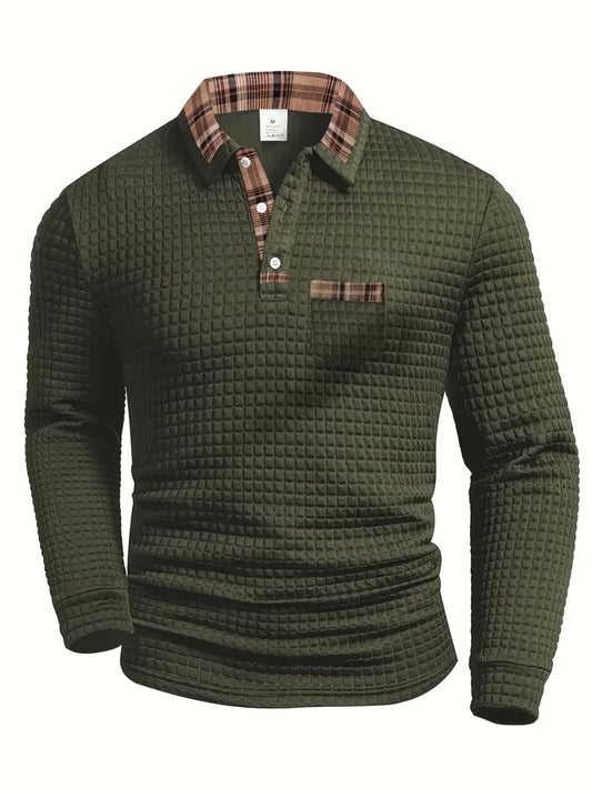 Denis™ | Polo à Motif à Carreaux