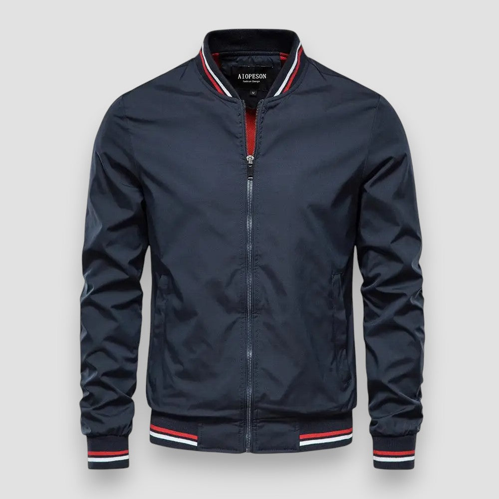 Pascal™ | Veste Bomber Élégante à Rayures