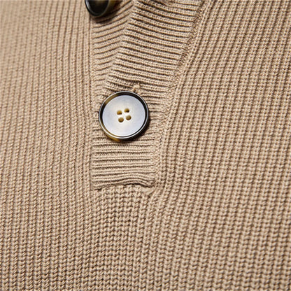 Damien™ | Pull Col Haut Élégant