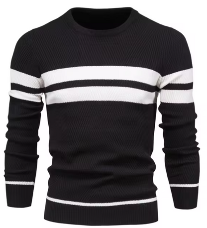 Sébastien™ | Pull Bicolore Contrasté