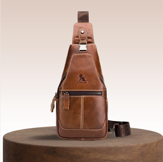 Constant | Sac bandoulière en cuir pour poitrine