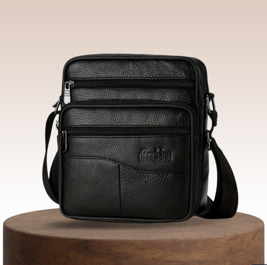 Georges | Sac bandoulière multifonction en cuir pour homme