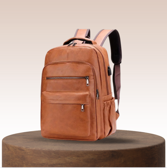 Henri | Sac à dos en cuir haut de gamme