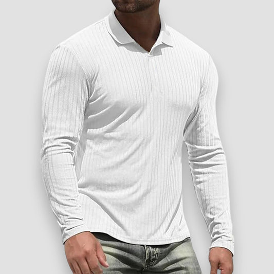 Célestin™ | Polo Confortable à Manches Longues