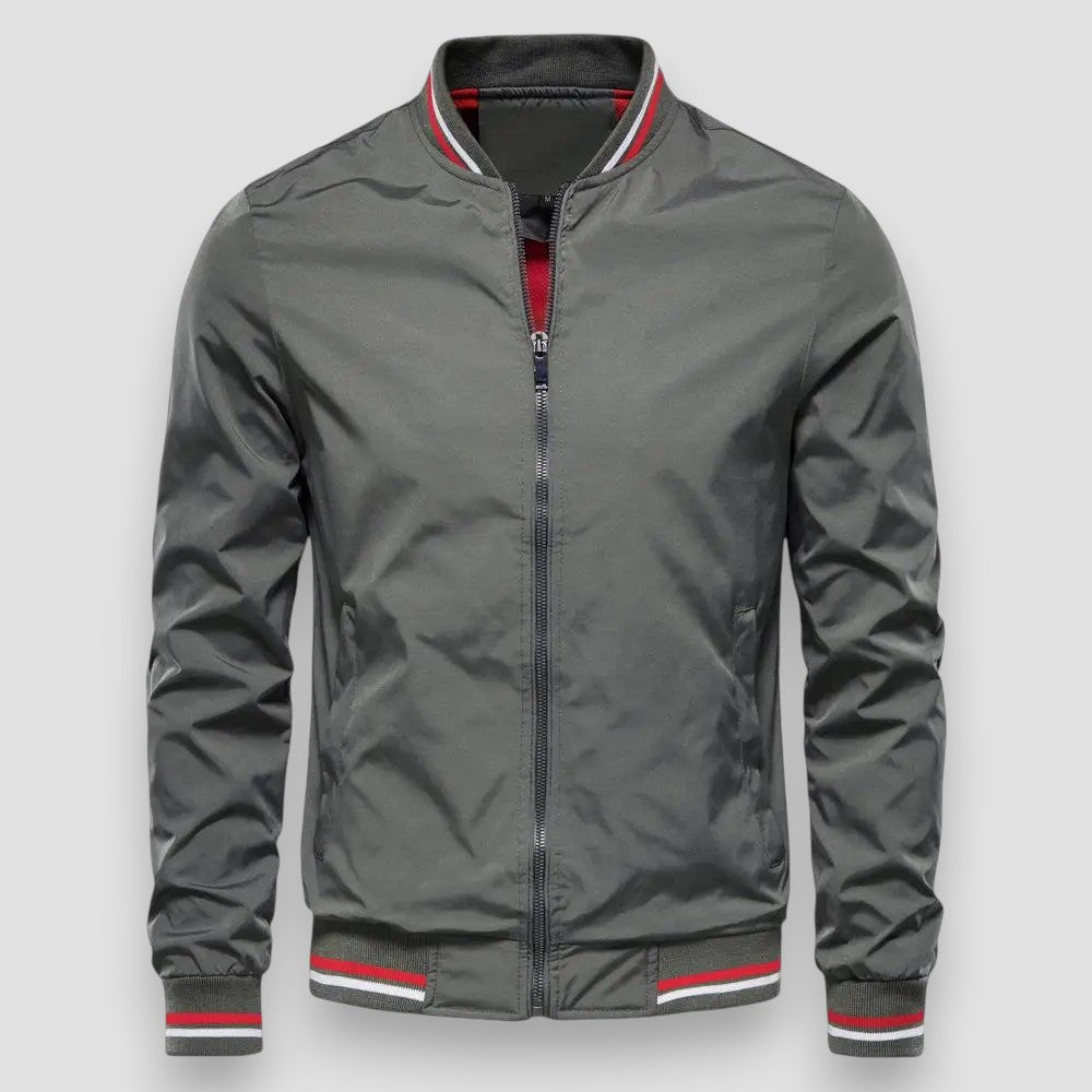 Pascal™ | Veste Bomber Élégante à Rayures