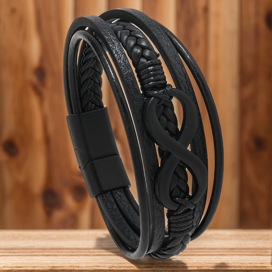 Infinityâą | Bracelet en cuir
