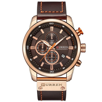 Antoine™ | Montre Quartz Cuir