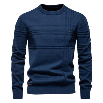 Lucas™ | Pull élégant à motif à carreaux