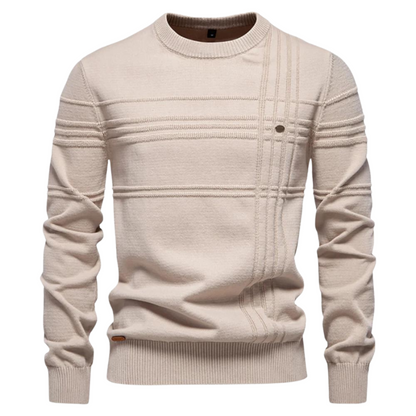 Lucas™ | Pull élégant à motif à carreaux