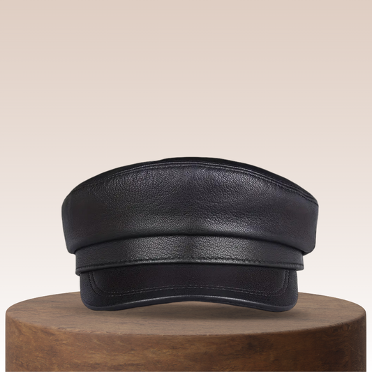 Léon | Casquette de marin en cuir