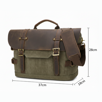 Frédéric | Sac messager en cuir classique et robuste