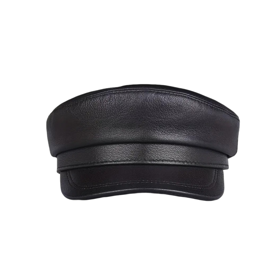 Léon | Casquette de marin en cuir