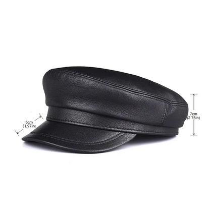 Léon | Casquette de marin en cuir