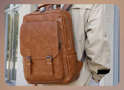 Henri | Sac à dos en cuir haut de gamme