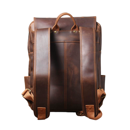 Gérald | Sac à dos en cuir style vintage pour un usage quotidien