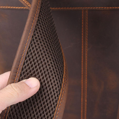 Gérald | Sac à dos en cuir style vintage pour un usage quotidien