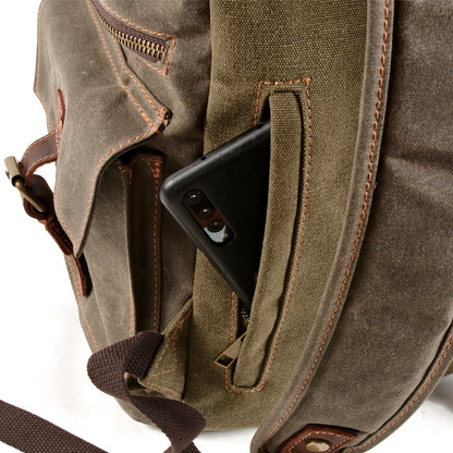Étienne | Sac à dos à cordon en toile