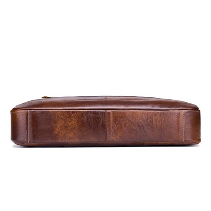 Leroy | Serviette Moderne en Cuir | Sac Bandoulière