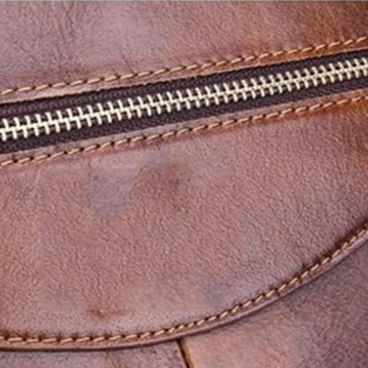 Leroy | Serviette Moderne en Cuir | Sac Bandoulière