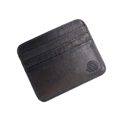 Théodore | Portefeuille fin en cuir véritable