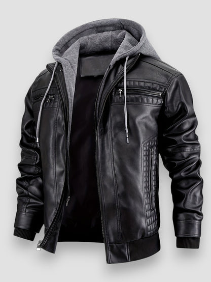 Bruno™ | Blouson bomber rétro biker