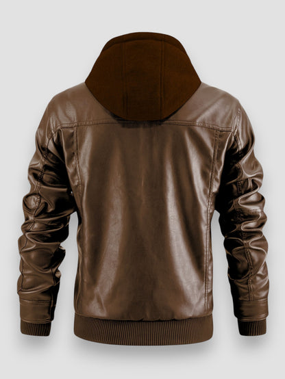 Bruno™ | Blouson bomber rétro biker