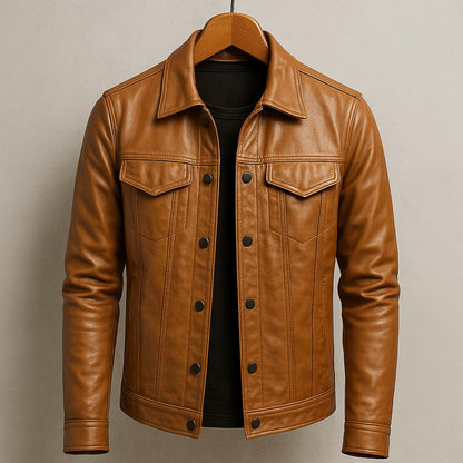 Michel™ | Blouson en cuir