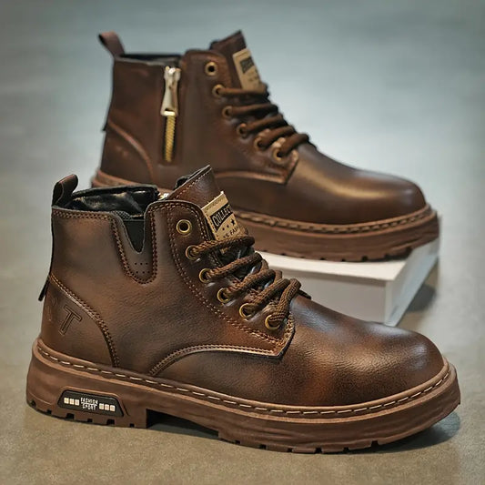 Bertrand™ | Bottines Vintage Imperméables et Antidérapantes