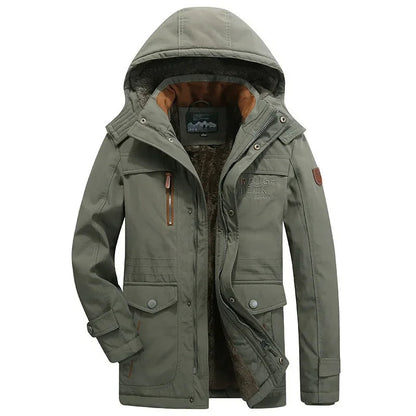 Rousseau™ | Élégant Manteau d'Hiver Matelassé