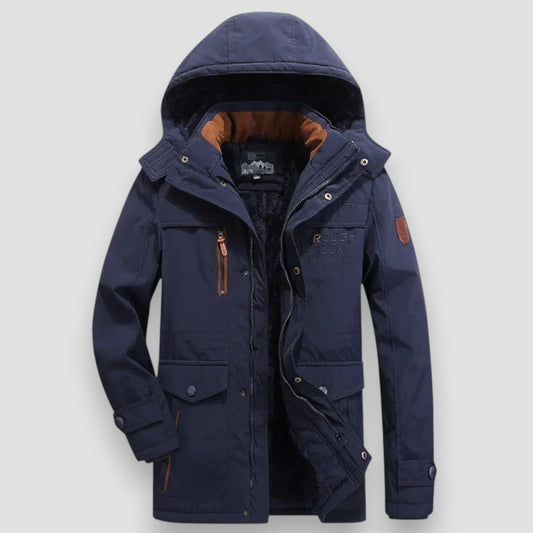 Rousseau™ | Élégant Manteau d'Hiver Matelassé