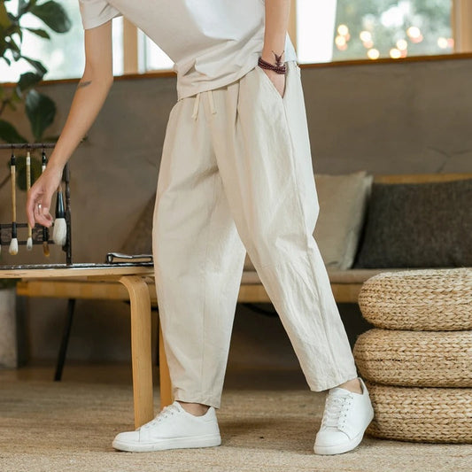 Luc™ | Pantalon Lin