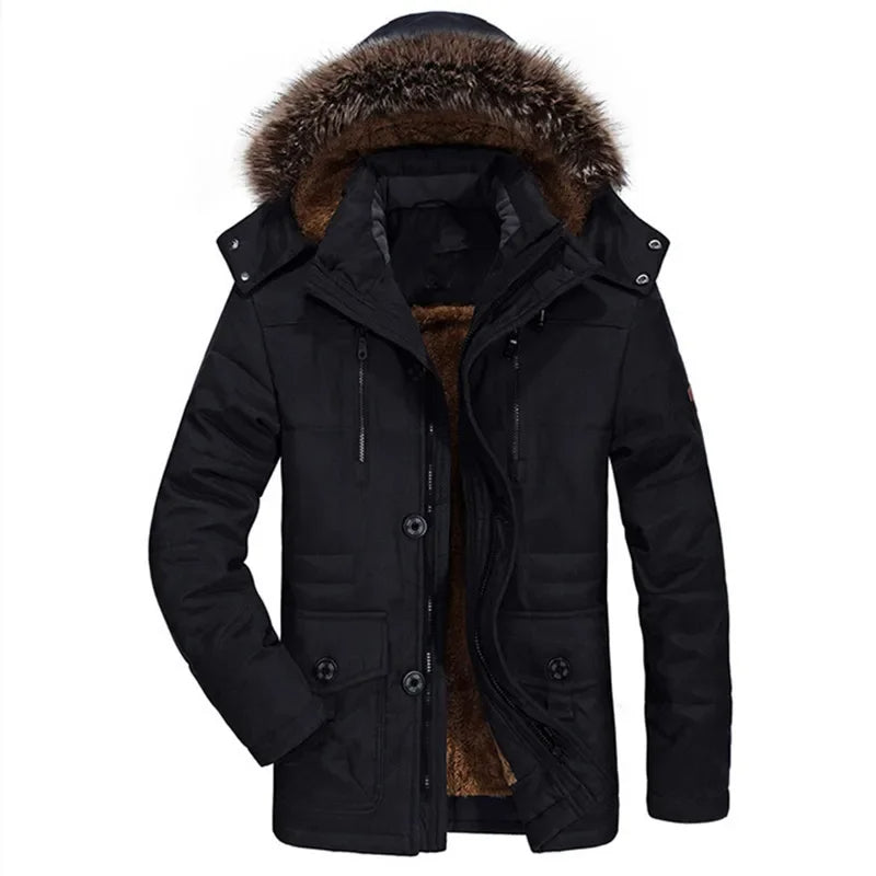 Pires™ | Veste d'hiver en coton avec capuche