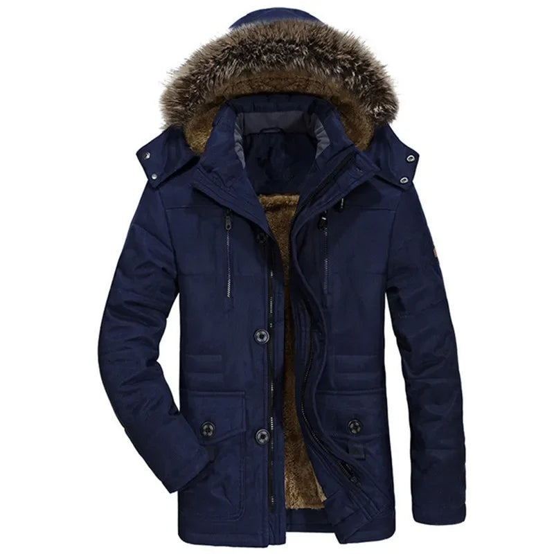 Pires™ | Veste d'hiver en coton avec capuche