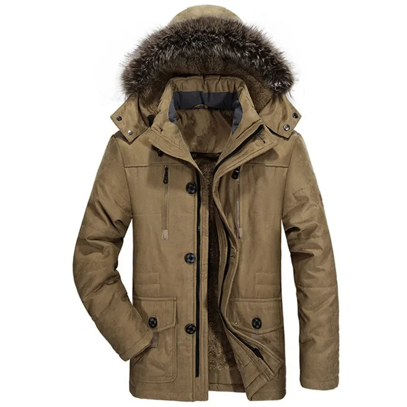 Pires™ | Veste d'hiver en coton avec capuche