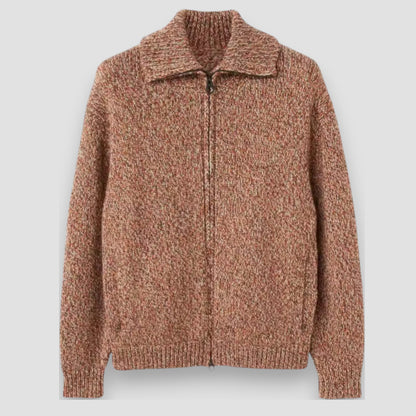 Narcisse™ | Bomber zippé en laine d'alpaga