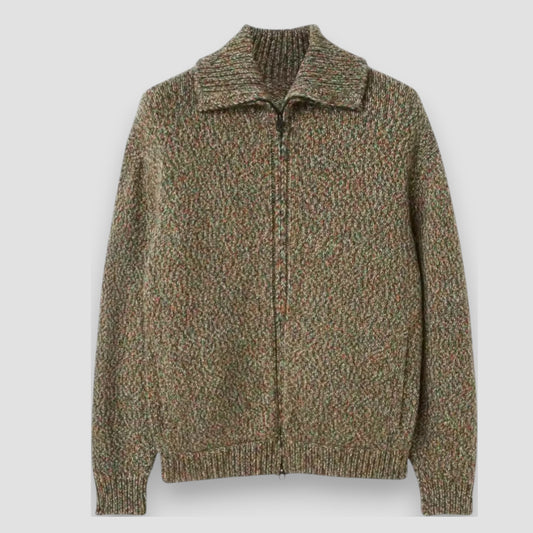 Narcisse™ | Bomber zippé en laine d'alpaga