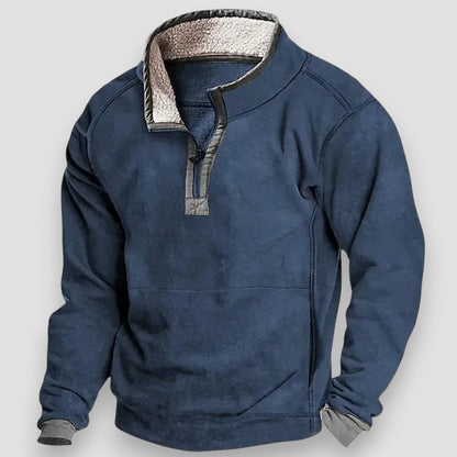 Arnaud™ | Sweat d’automne doublé en polaire