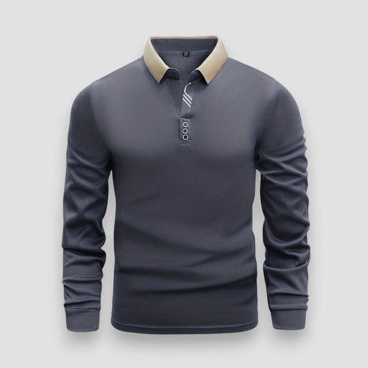 Isidore™ | Polo de Luxe à Manches Longues