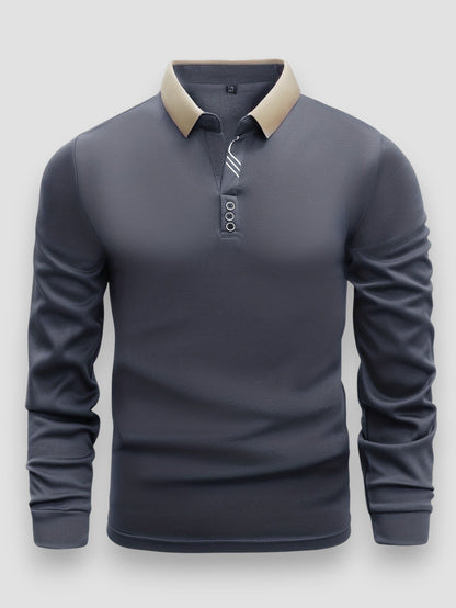 Isidore™ | Polo de Luxe à Manches Longues