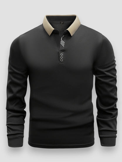 Isidore™ | Polo de Luxe à Manches Longues