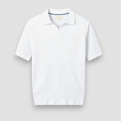 Aubry™ | Polo en Coton Côtelé