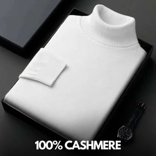 Olivier™ | Col Roulé en Cachemire de Luxe